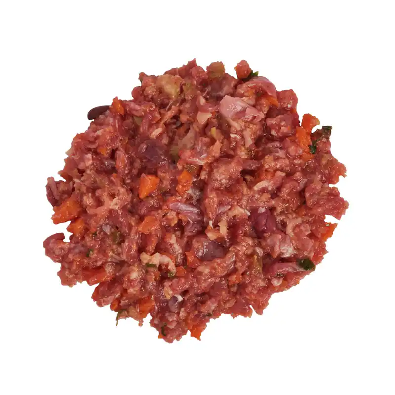 Sparpaket 5 x 500 g LOTTIS HÄPPCHEN Barf Menü Kaninchen Markenprodukt